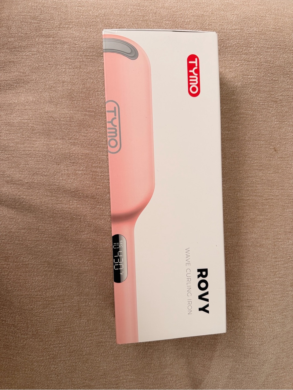 Tymo Rovy Wave Curling Iron — Soft Pink